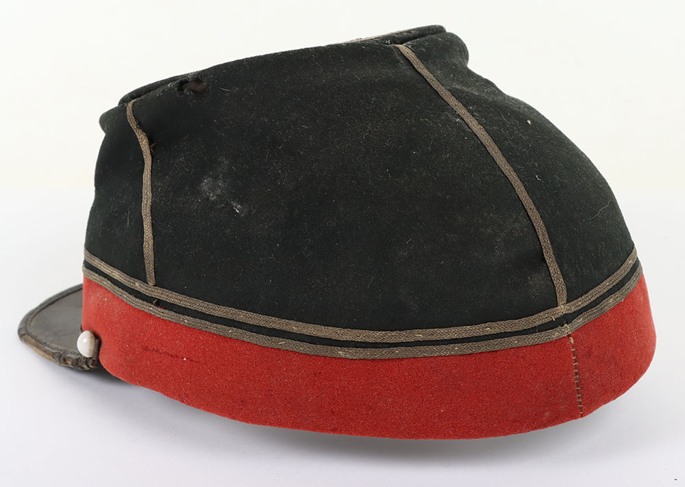 US CIVIL WAR PERIOD CHAUSSER OFFICERS CAP USED BY BOTH UNION & CONFEDERATE - Image 4 of 7