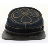 US CIVIL WAR PERIOD UNION CHAUSSER OFFICERS CAP