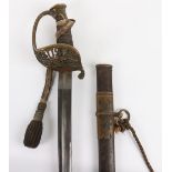 US MODEL 1850 STAFF & FIELD OFFICERS SWORD