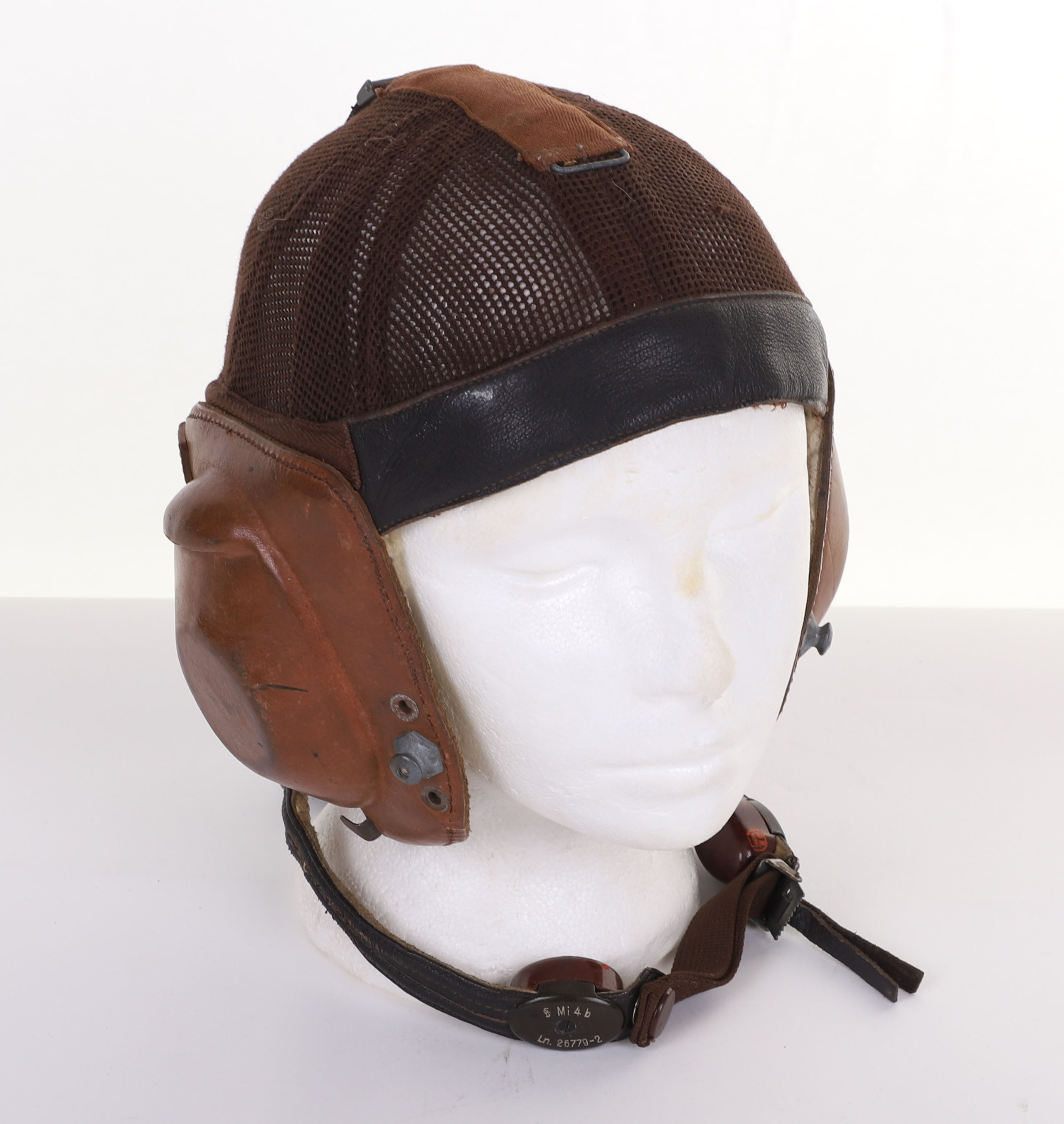 WW2 GERMAN LUFTWAFFE SUMMER FLYING HELMET LKpN 101