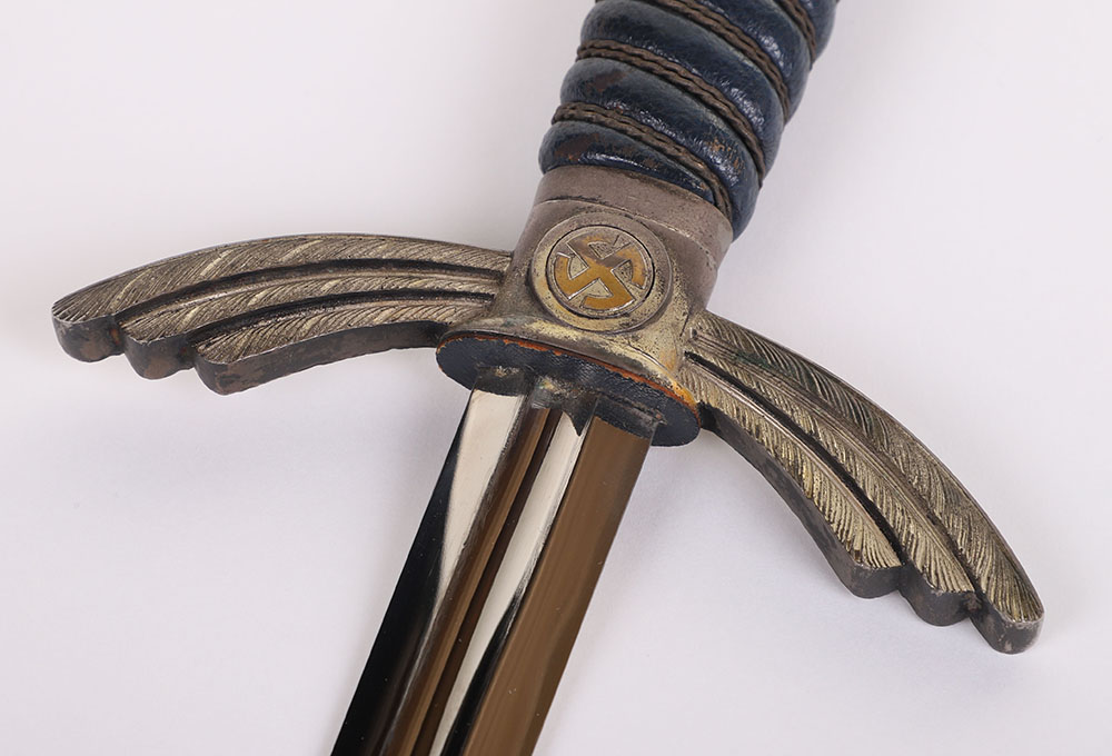 THIRD REICH LUFTWAFFE OFFICERS SWORD - Image 9 of 17