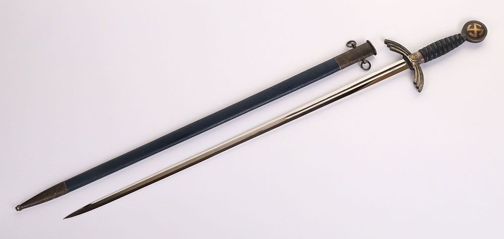 THIRD REICH LUFTWAFFE OFFICERS SWORD - Image 16 of 17