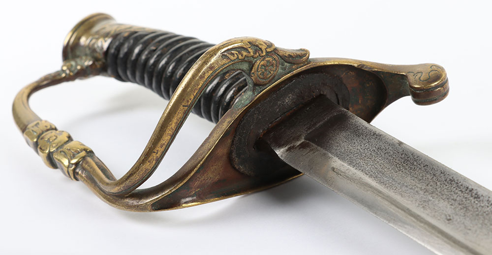 U.S. MODEL 1821 INFANTRY OFFICERS SWORD - Image 5 of 12