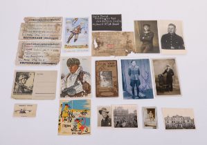 GROUP OF MILITARY PAPER ETC