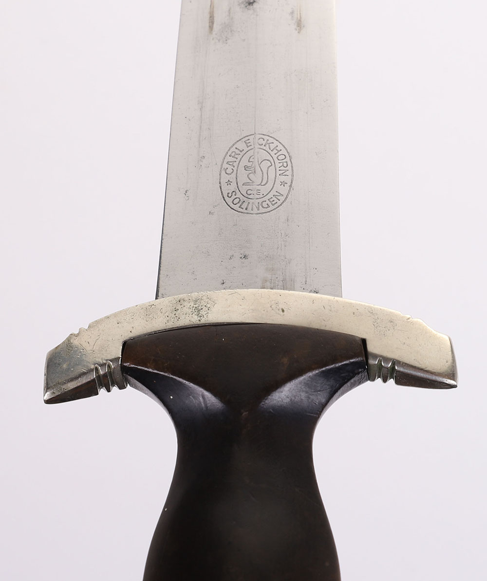 THIRD REICH SS (SCHUTZSTAFFEL) DRESS DAGGER BY CARL EICKHORN - Image 12 of 13