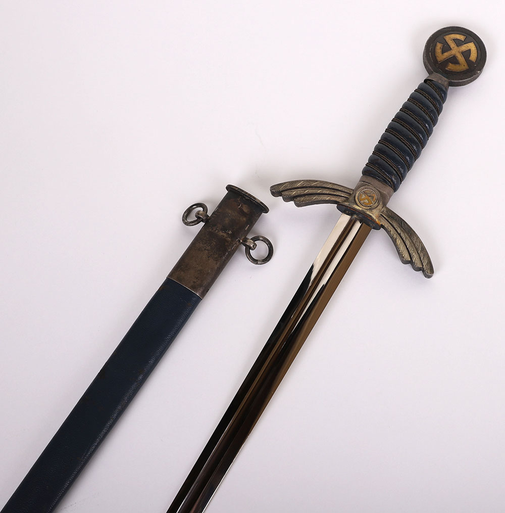 THIRD REICH LUFTWAFFE OFFICERS SWORD - Image 2 of 17