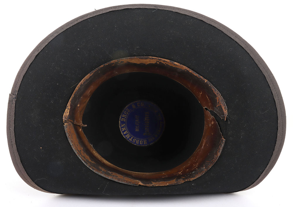 US CIVIL WAR PERIOD UNION INFANTRY OFFICERS M-1858 HARDEE HAT NICKNAMED THE “JEFF DAVIS” HAT - Image 12 of 13