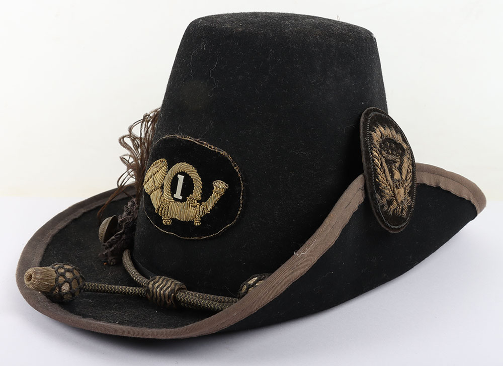 US CIVIL WAR PERIOD UNION INFANTRY OFFICERS M-1858 HARDEE HAT NICKNAMED THE “JEFF DAVIS” HAT - Image 11 of 13