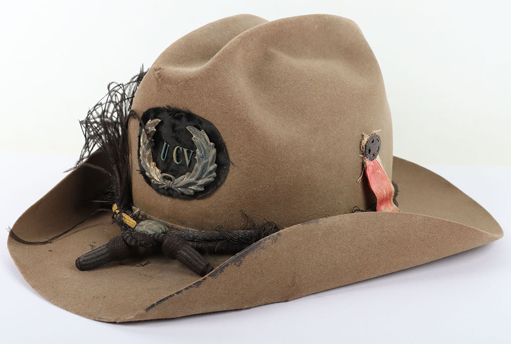 AMERICAN U.C.V. (CONFEDERATE VETERANS) HAT - Image 4 of 11