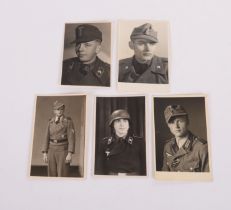 1 HEER PHOTO 3 ¼” X 4 ¾” OF MAN WEARING FIELD-GRAY WRAPPER & M-43 CAP