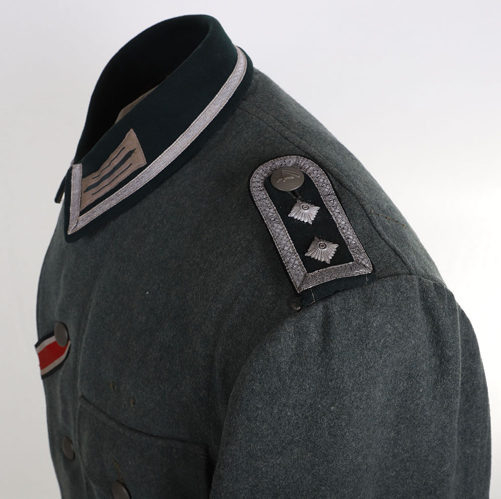 WW2 GERMAN HEER M-36 PIONEER NCO COMBAT TUNIC - Image 14 of 18