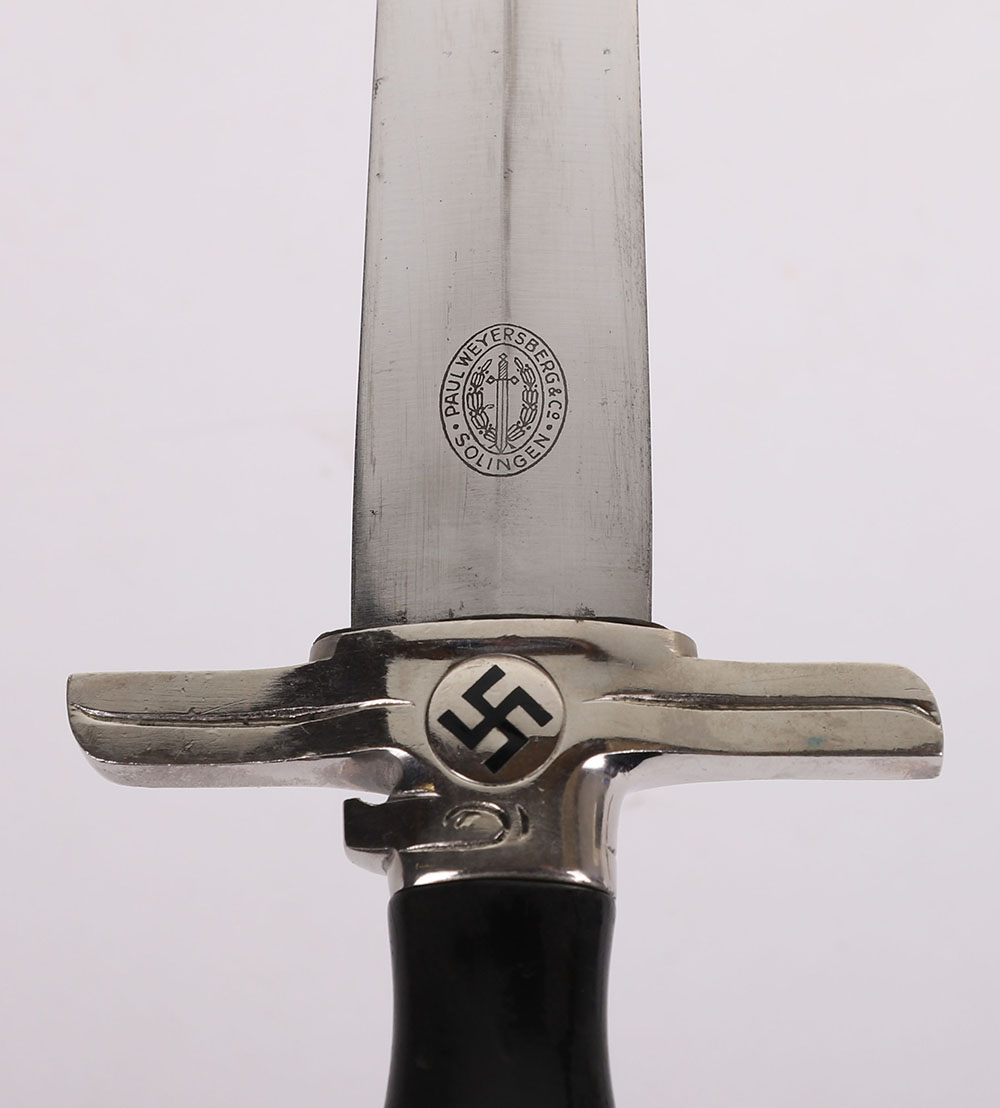 THIRD REICH POSTSCHUTZ OFFICIALS DRESS DAGGER BY PAUL WEYERSBERG, SOLINGEN - Image 12 of 17