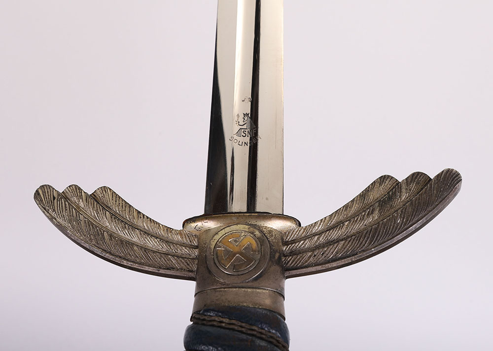 THIRD REICH LUFTWAFFE OFFICERS SWORD - Image 12 of 17