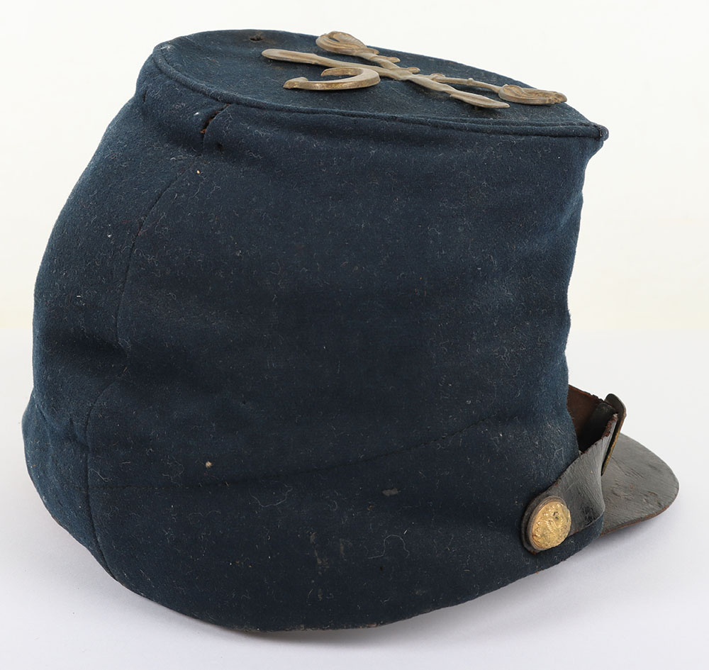 US CIVIL WAR PERIOD UNION CAVALRY FORAGE CAP - Image 6 of 9