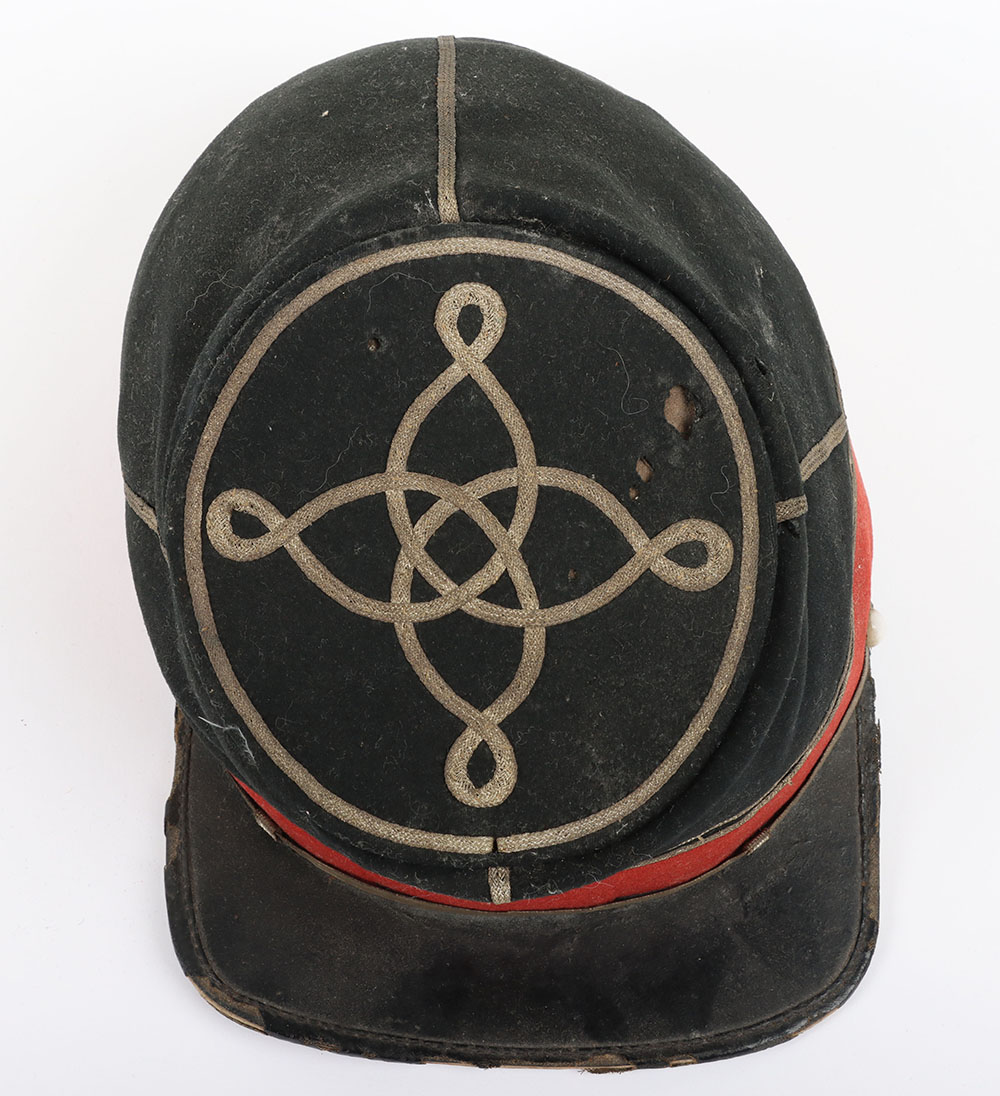 US CIVIL WAR PERIOD CHAUSSER OFFICERS CAP USED BY BOTH UNION & CONFEDERATE - Image 6 of 7
