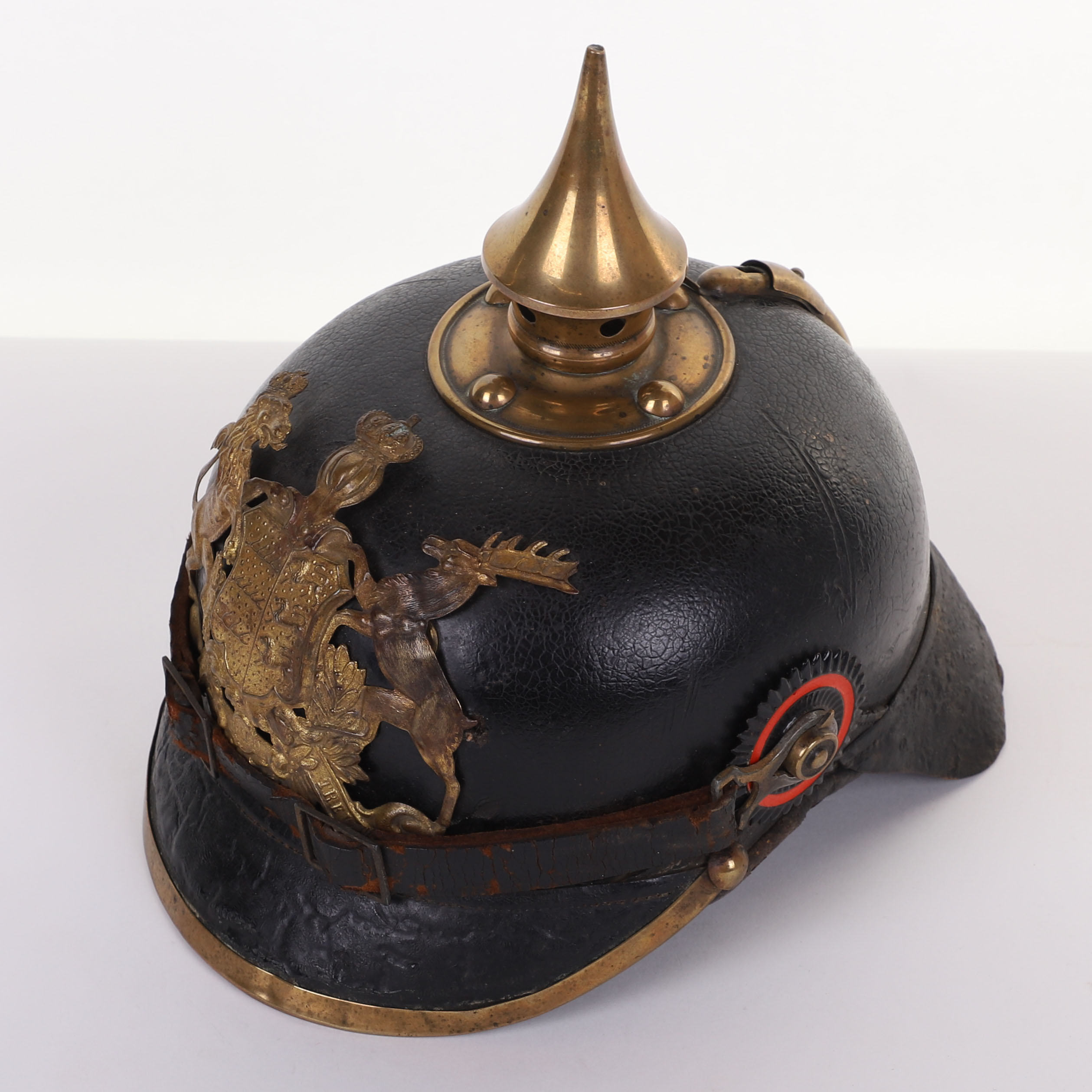 WW1 GERMAN WURTTEMBERG OTHER RANKS PICKELHAUBE - Image 2 of 13