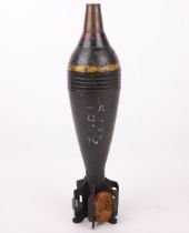 INERT WW2 JAPANESE TYPE 100 81mm MORTAR ROUND