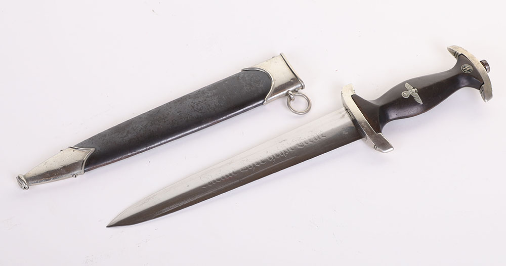 THIRD REICH SS (SCHUTZSTAFFEL) DRESS DAGGER BY CARL EICKHORN - Image 3 of 13