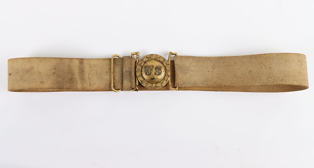 US AMES MODEL 1834 GENERALS & GENERAL STAFF OFFICERS SWORD WITH BELT AND BUCKLE - Image 28 of 33