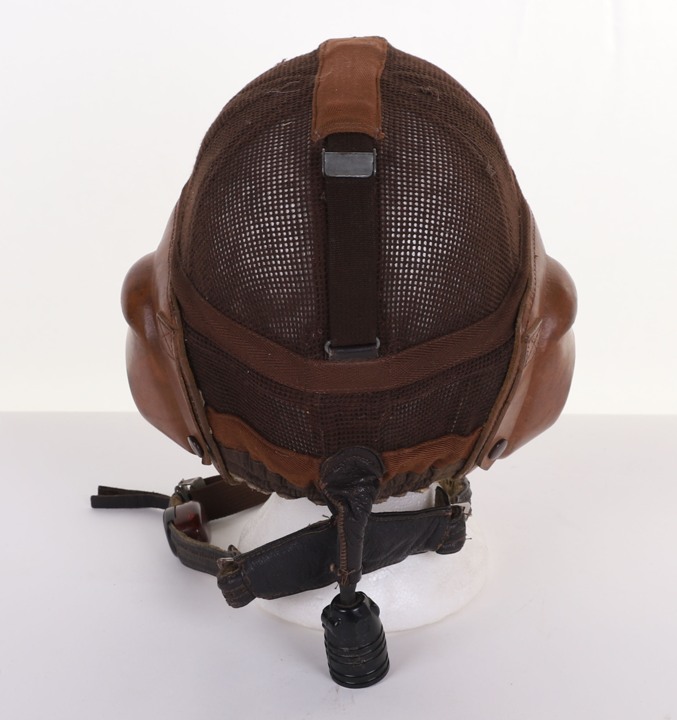 WW2 GERMAN LUFTWAFFE SUMMER FLYING HELMET LKpN 101 - Image 3 of 11