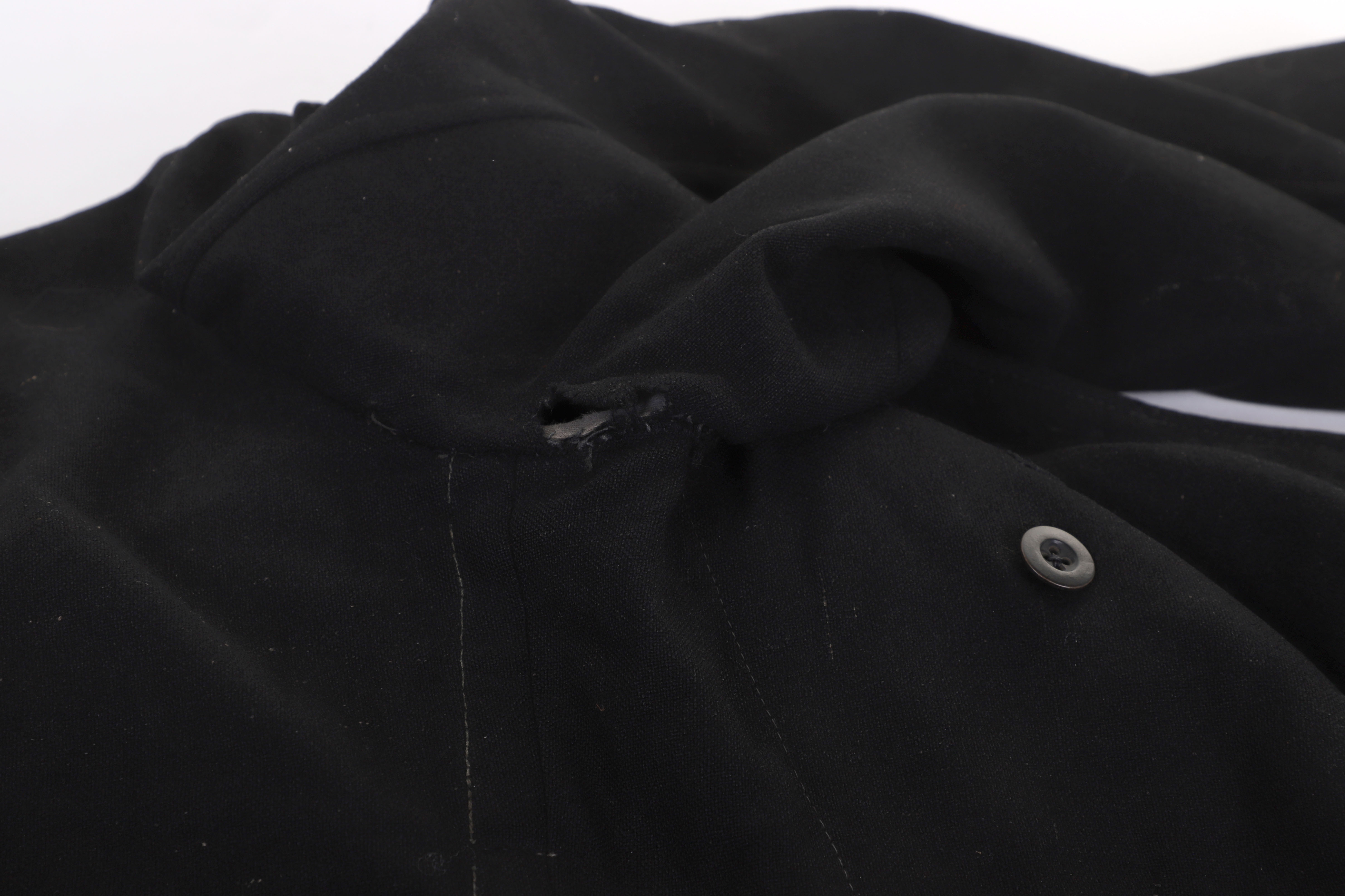 WW2 GERMAN PANZER BLACK WRAPOVER TUNIC - Image 35 of 37