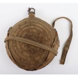 US CIVIL WAR UNION “BULLSEYE” CANTEEN, COVER & STRAP