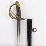 U.S. MODEL 1860 CAVALRY SWORD