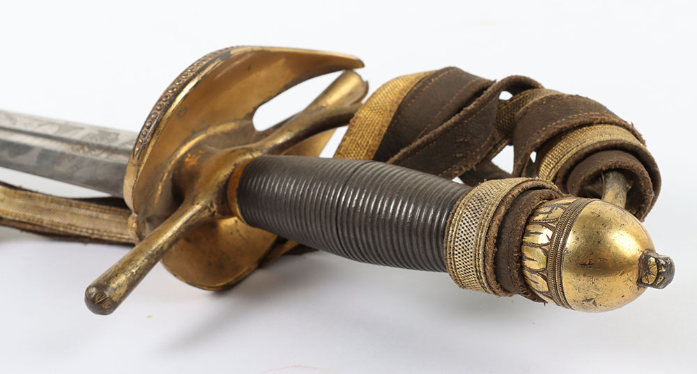 US AMES MODEL 1834 GENERALS & GENERAL STAFF OFFICERS SWORD WITH BELT AND BUCKLE - Image 6 of 33