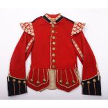 SCOTTISH QUEENS OWN CAMERON HIGHLANDERS PIPERS / DRUMMERS DOUBLET TUNIC