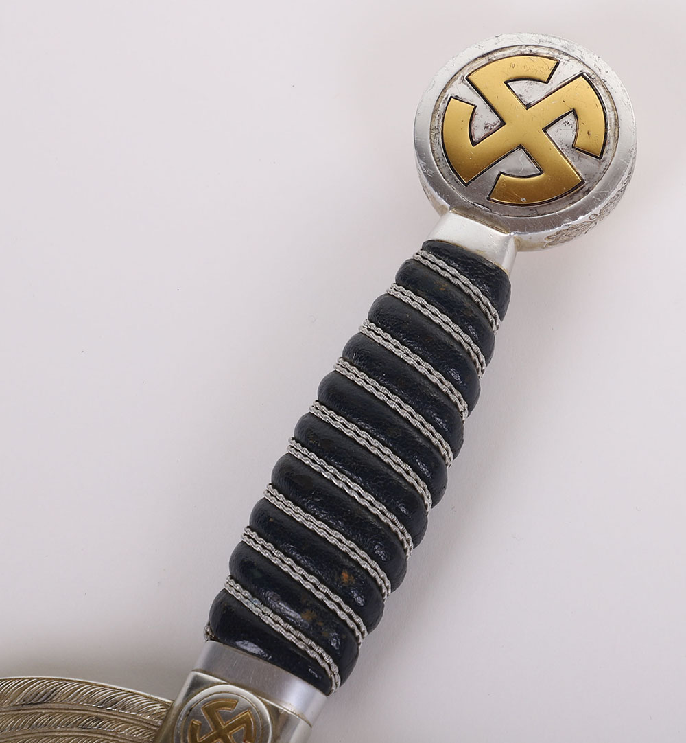 THIRD REICH LUFTWAFFE OFFICERS SWORD - Image 5 of 15