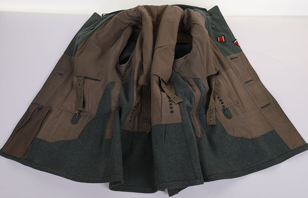 WW2 GERMAN HEER M-36 PIONEER NCO COMBAT TUNIC - Image 16 of 18