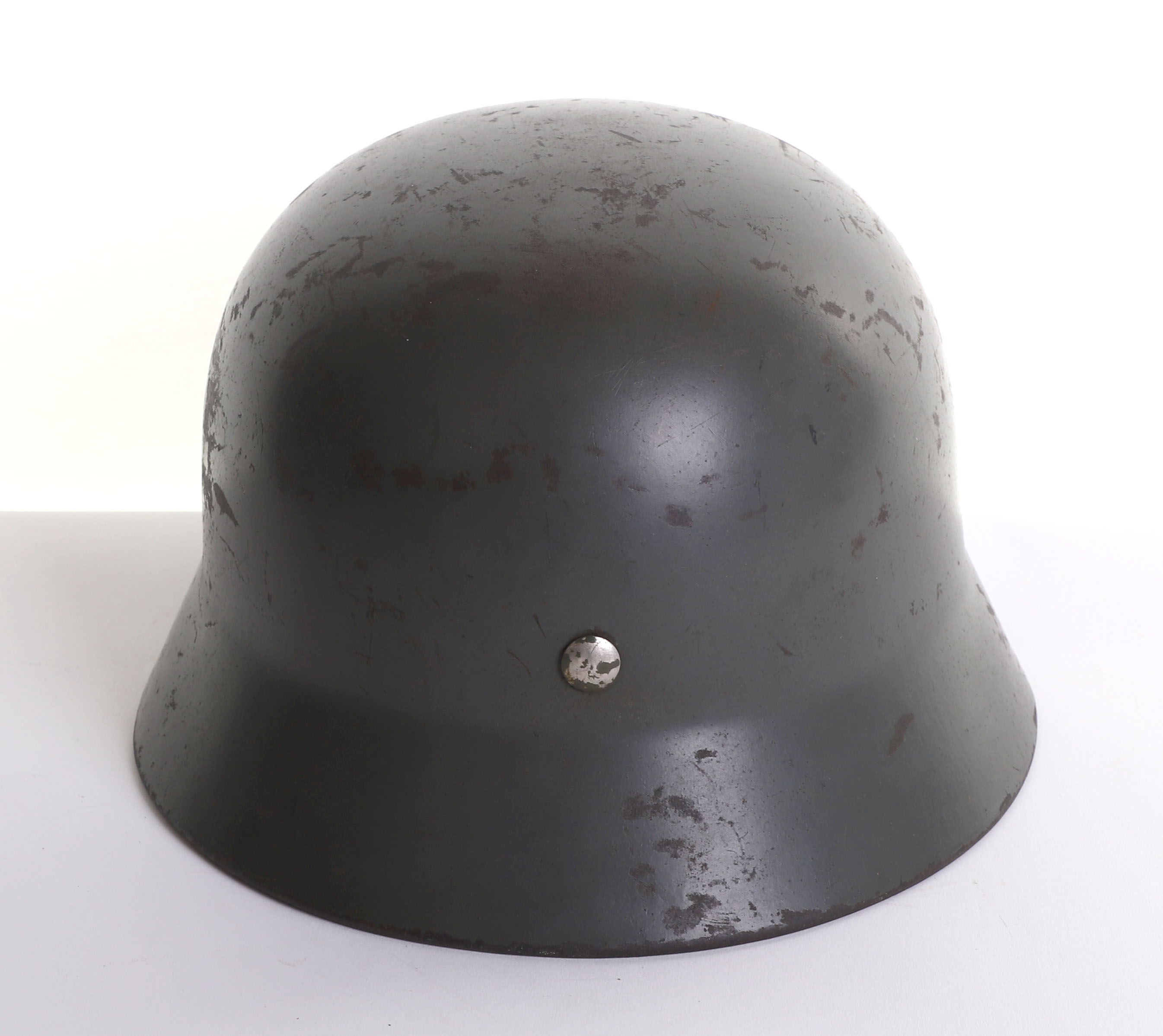 WWII GERMAN HEER M-35 DOUBLE-DECAL HELMET - Image 4 of 14