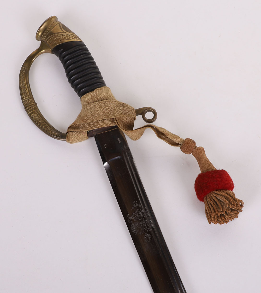 RARE RUSSIAN MODEL 1909 DRAGOON OFFICERS SWORD SHASQUA FOR PERIOD OF PROVISIONAL GOVERNMENT AFTER TH - Image 6 of 21