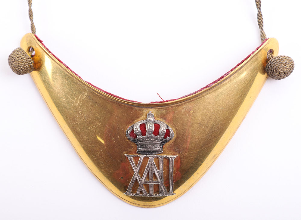 EUROPEAN OFFICERS GORGET - Image 3 of 7