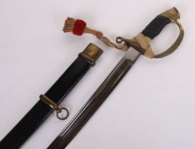RARE RUSSIAN MODEL 1909 DRAGOON OFFICERS SWORD SHASQUA FOR PERIOD OF PROVISIONAL GOVERNMENT AFTER TH