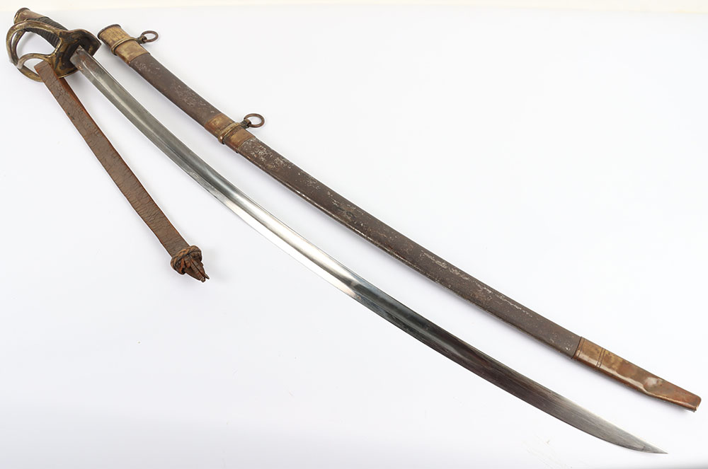 US MODEL 1860 STYLE PRESESENTASION SWORD W/ PHOTO FROM A MEMBER OF THE 7TH REGIMENT NEW YORK CAVALRY - Image 12 of 19