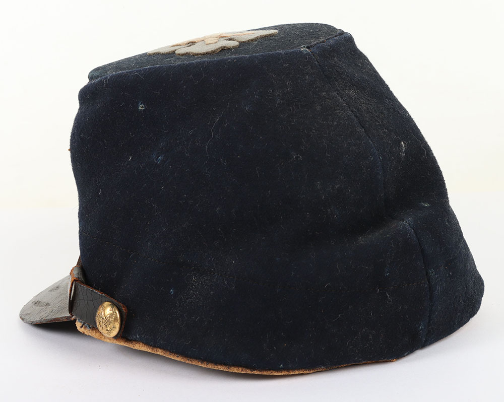 US CIVIL WAR PERIOD UNION 18TH CORPS ARTILLERY EM FORAGE CAP - Image 8 of 12