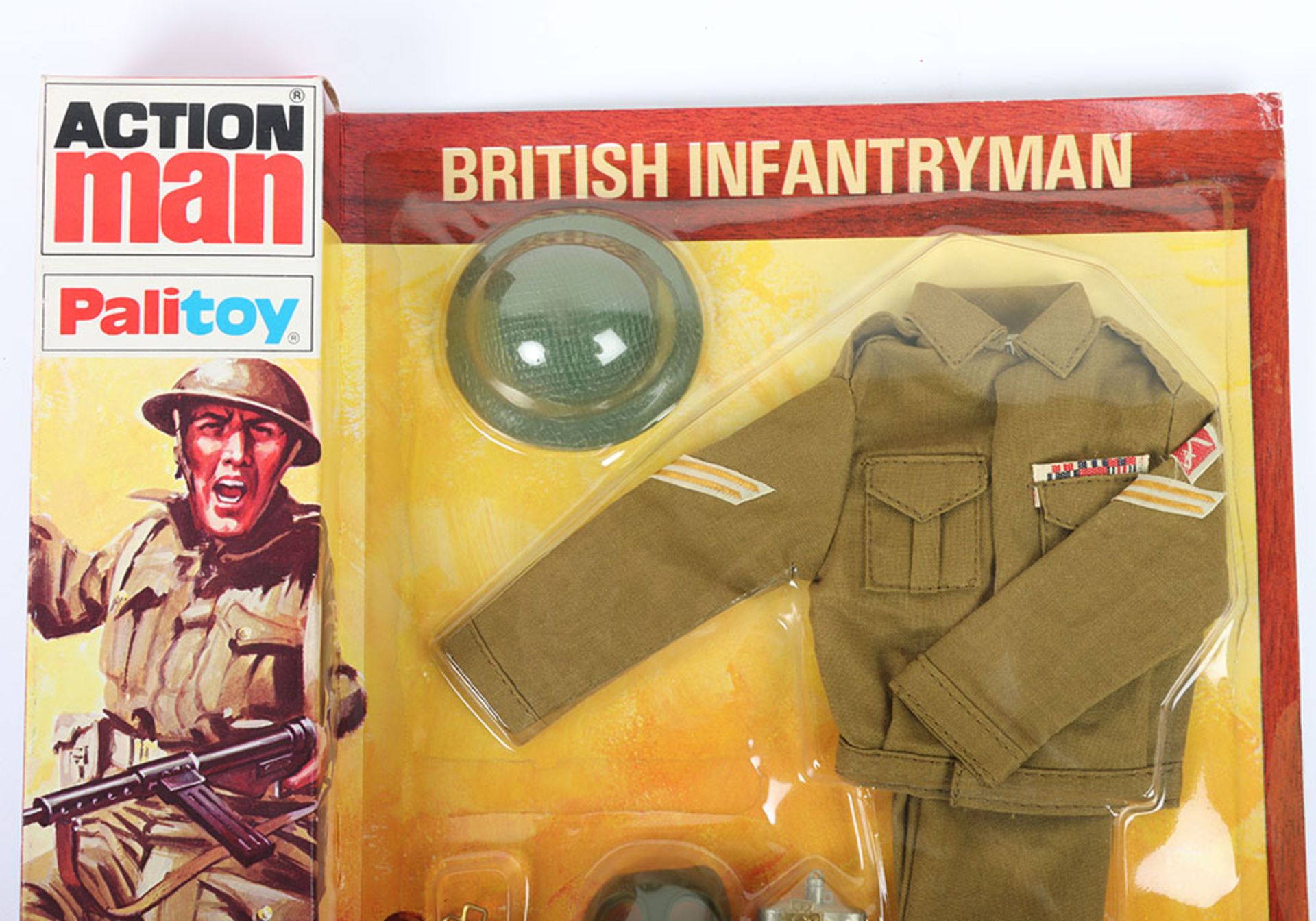 Scarce Palitoy Action Man British Infantryman circa 1970 - Image 2 of 6