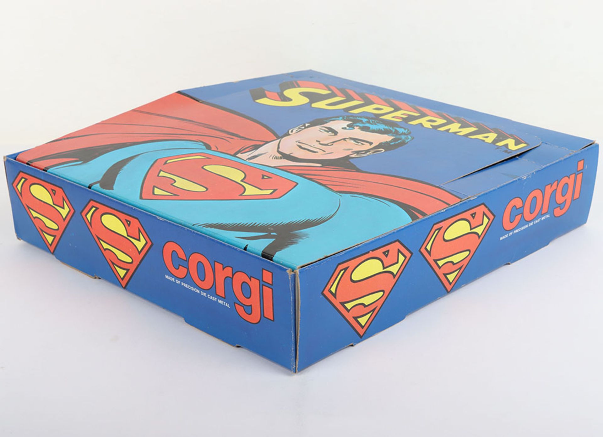 Very Scarce Reeves International USA issue Corgi Juniors Superman Shop Counter Display Trade Box - Image 2 of 5