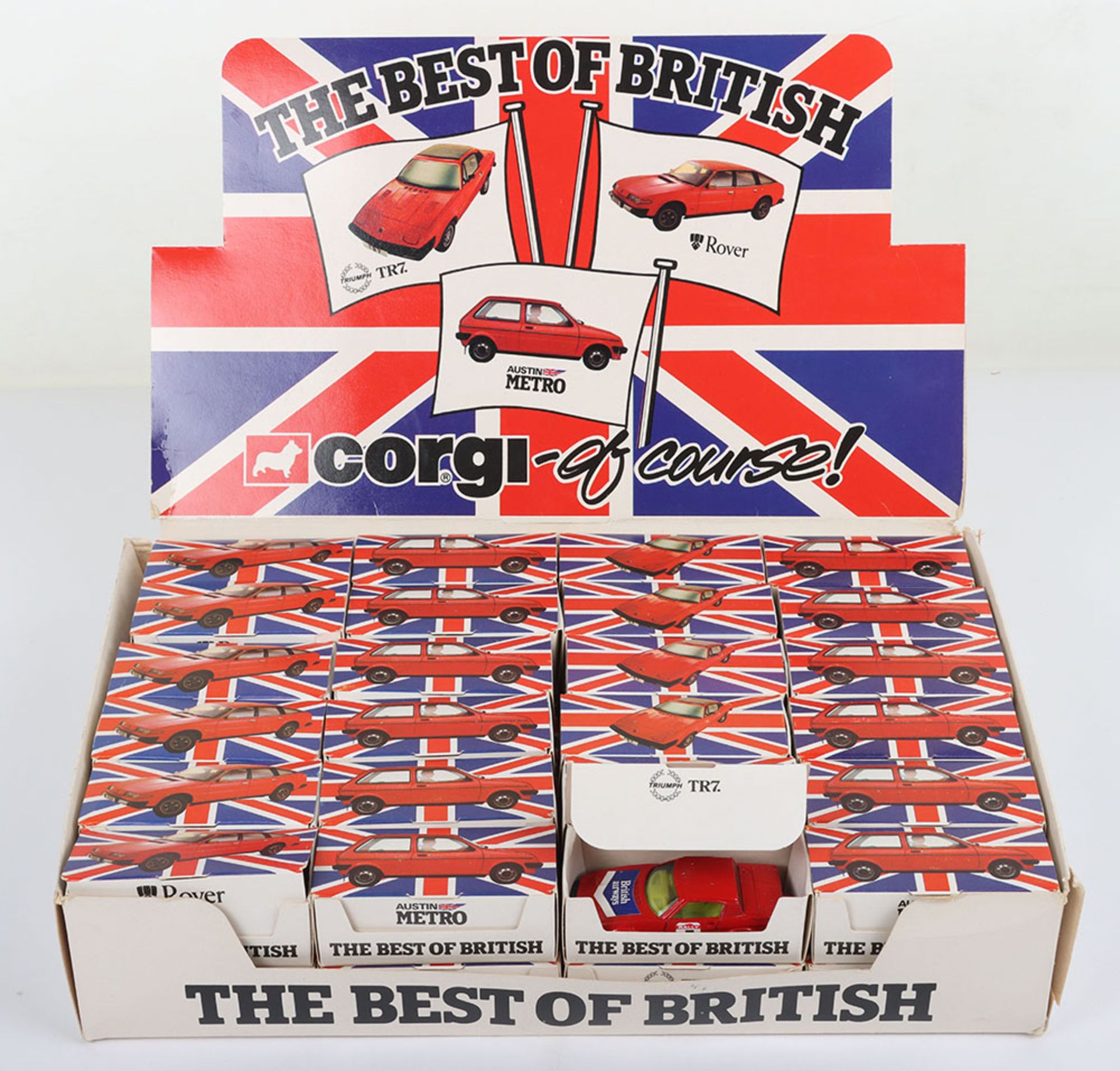 Corgi Juniors 48 Models The Best Of British Shop Counter Display Box