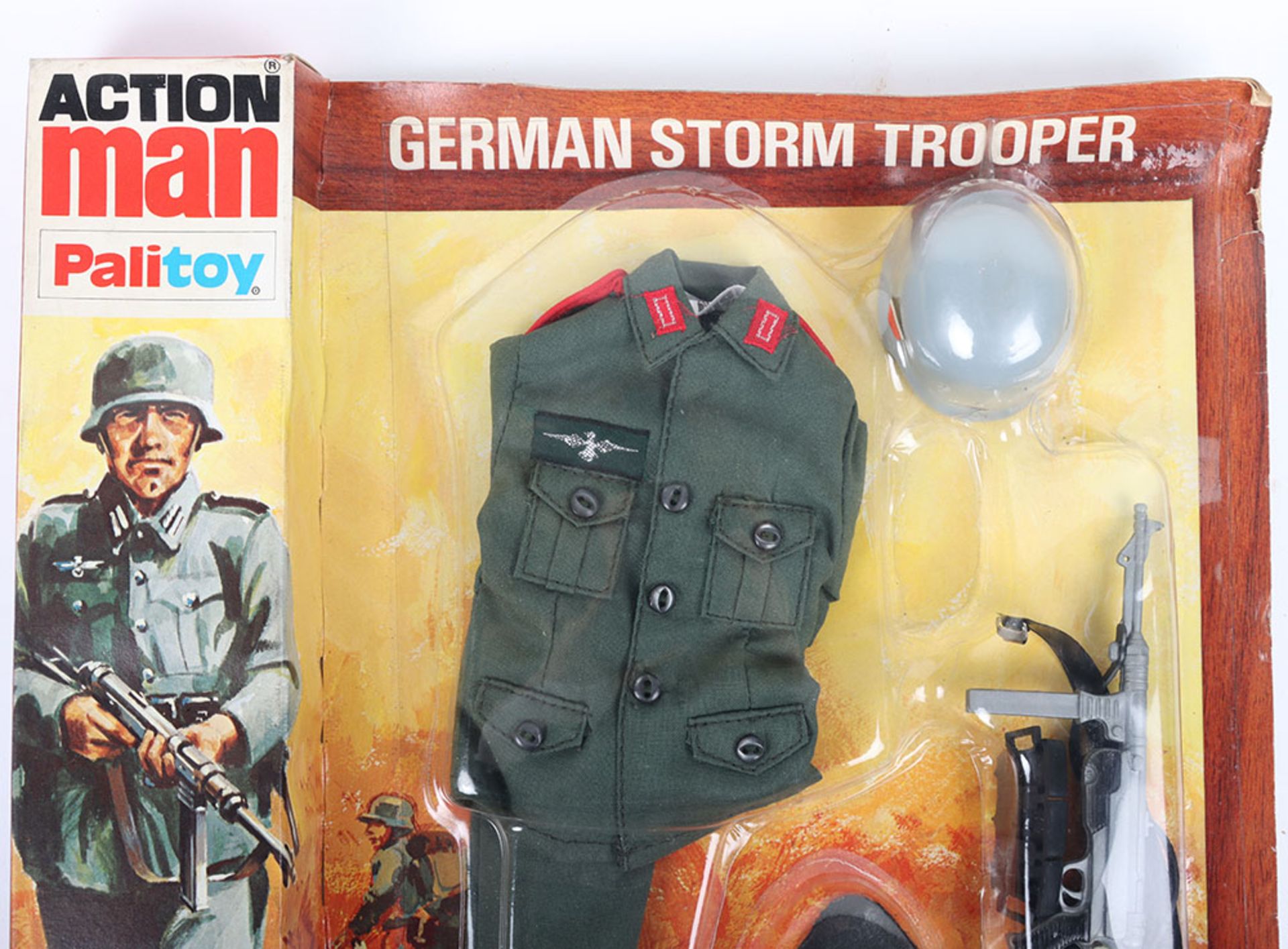 Scarce Palitoy Action Man German Storm Trooper circa 1970 - Image 2 of 6