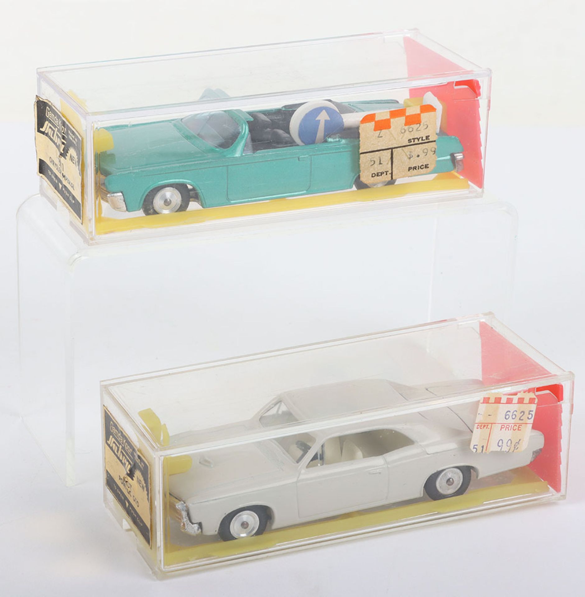 Two Boxed Sabra (Israel) 1/43 scale USA Cars