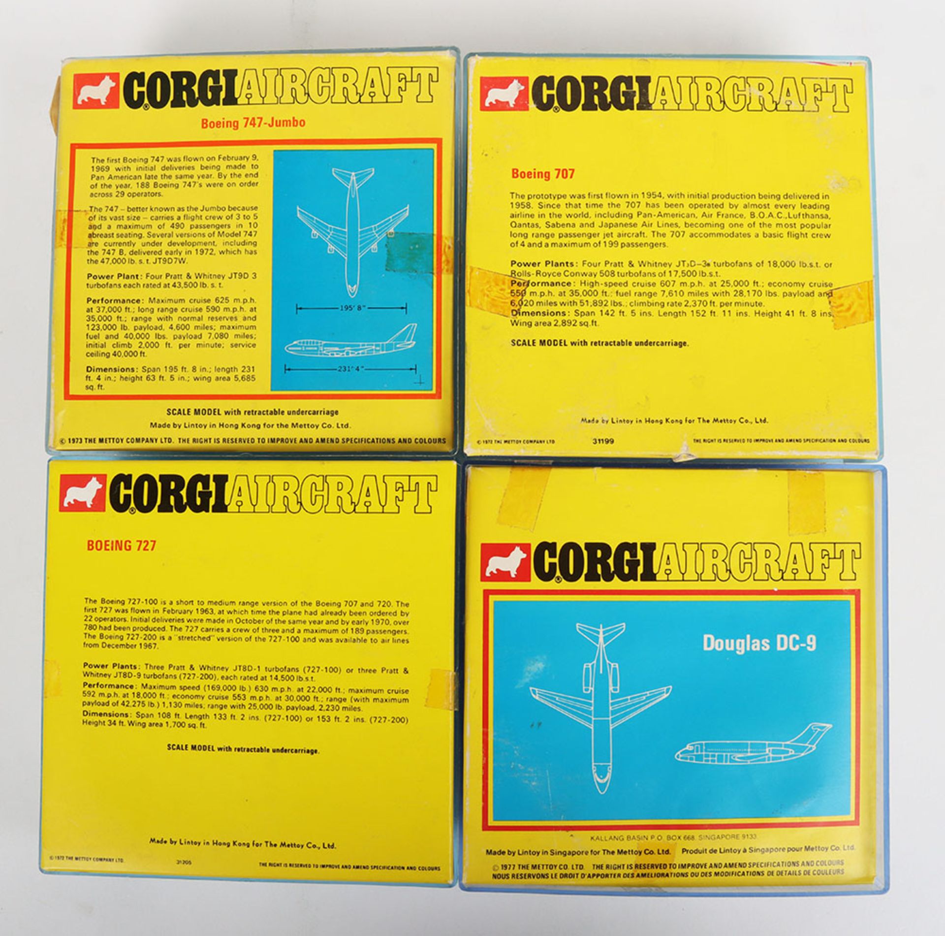 Four Corgi Aircraft Models - Image 3 of 3