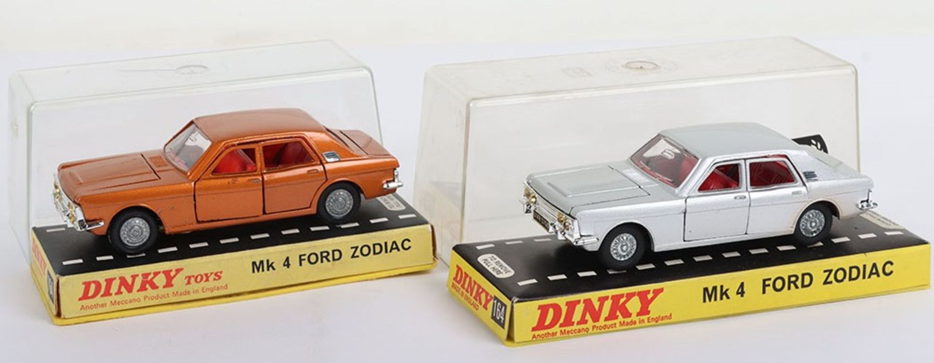 Dinky Toys 164 Mk 4 Ford Zodiac metallic copper body