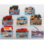 Seven Boxed Matchbox Lesney Superfast Models