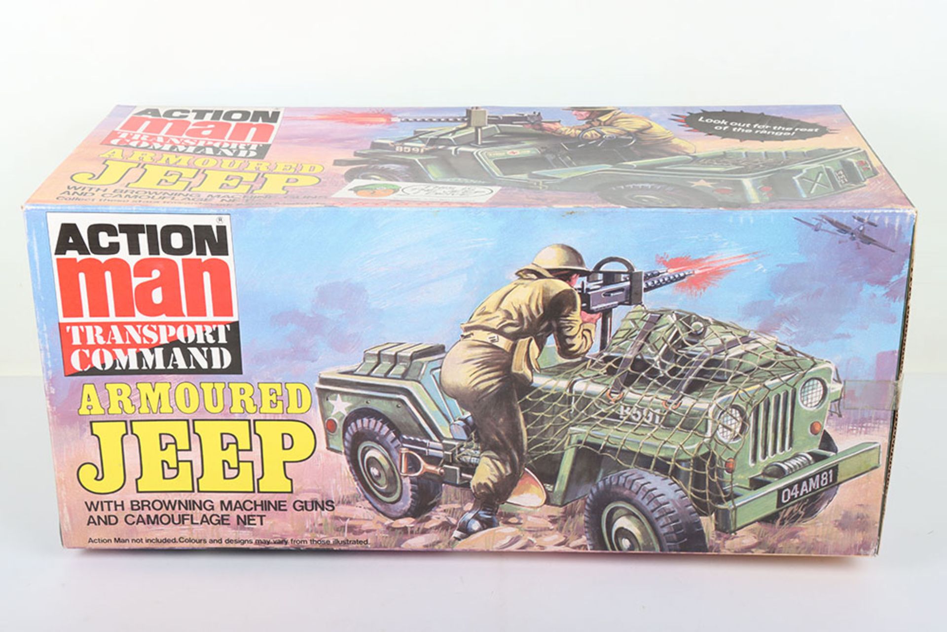 Palitoy Action Man Transport Command Armoured Jeep