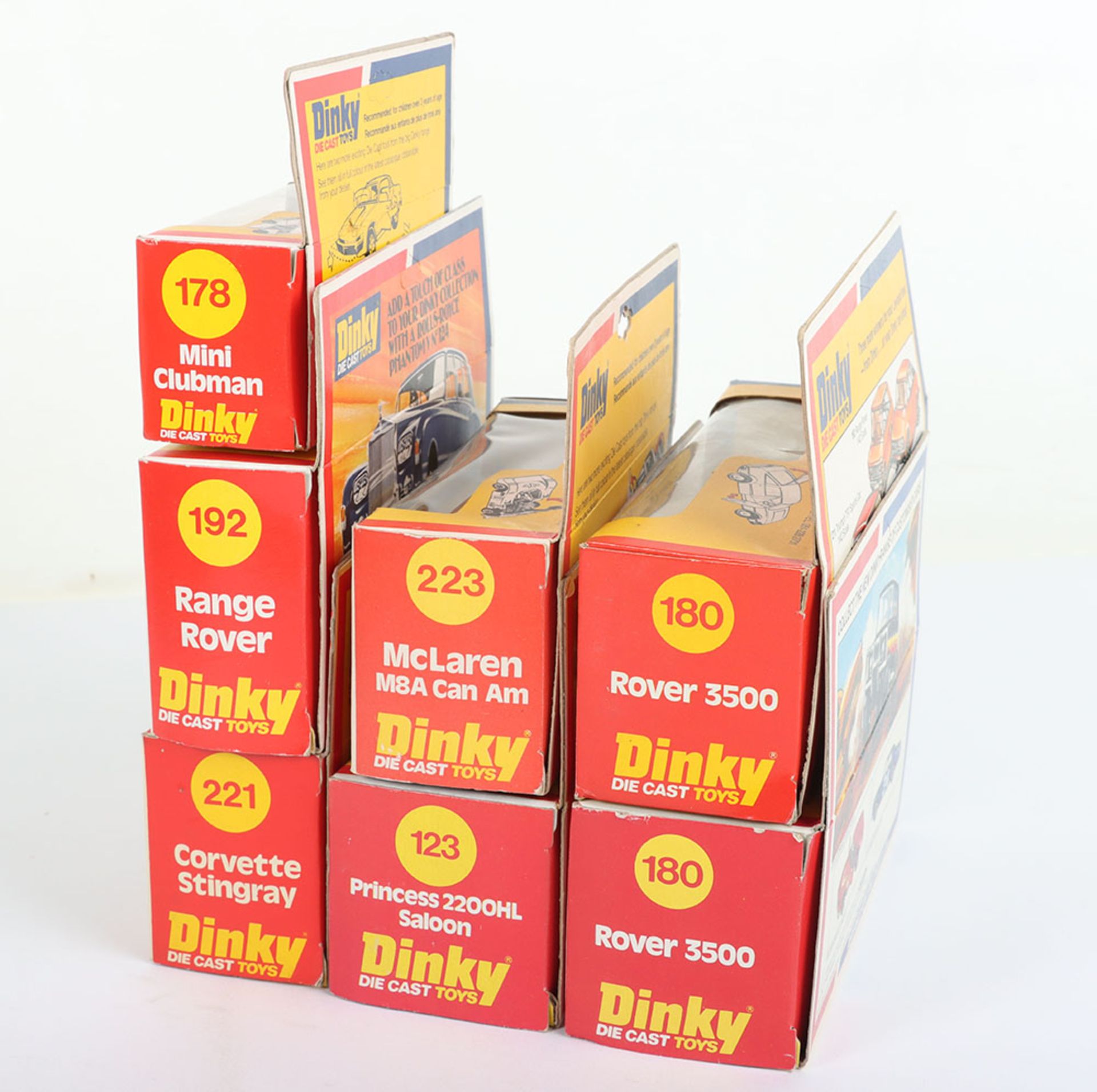 Seven Boxed Dinky Toys Model Cars - Image 3 of 3
