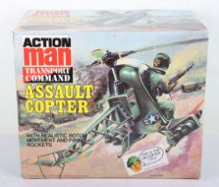 Palitoy Action Man Transport Command Assault Copter