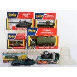 Six Dinky Toys Military Models
