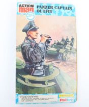 Vintage Action Man The Officers Panzer Captain Outfit circa 1980 in Book Card